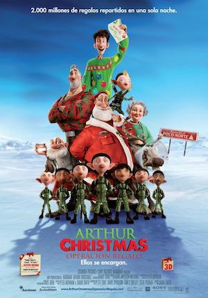 Arthur Christmas: Operación Regalo películas navideñas