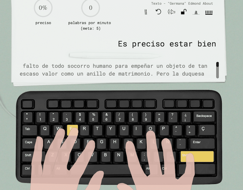 15 aulas gratuitas de digitação para teclado QWERTY em inglês — Ratatype