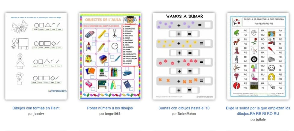 Liveworksheets