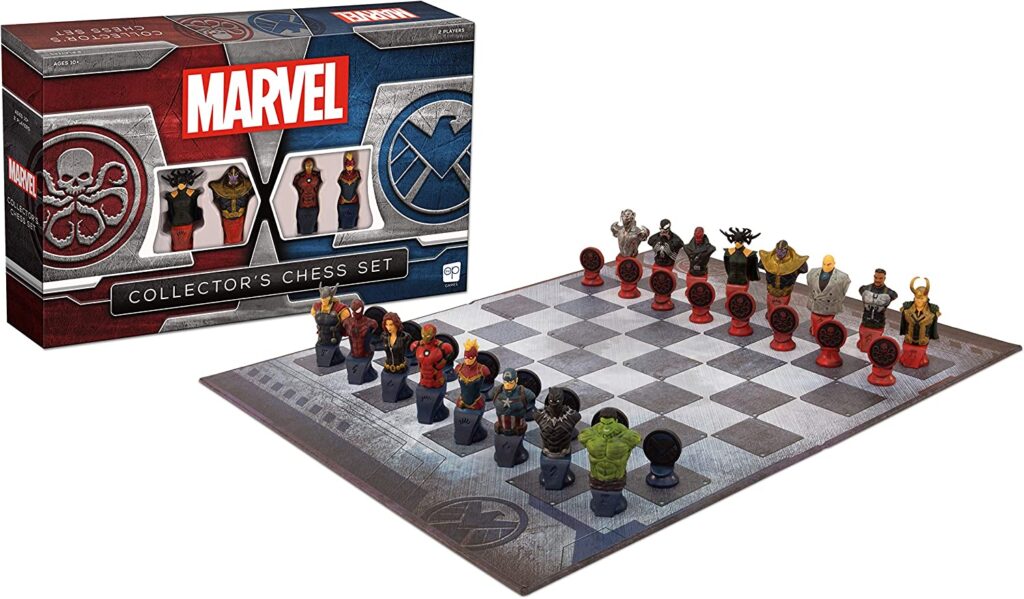 Set De Coleccionista Con Piezas De Marvel