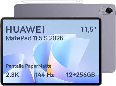 Huawei MatePad 11,5 S 2026 - mejores tablets de 2026