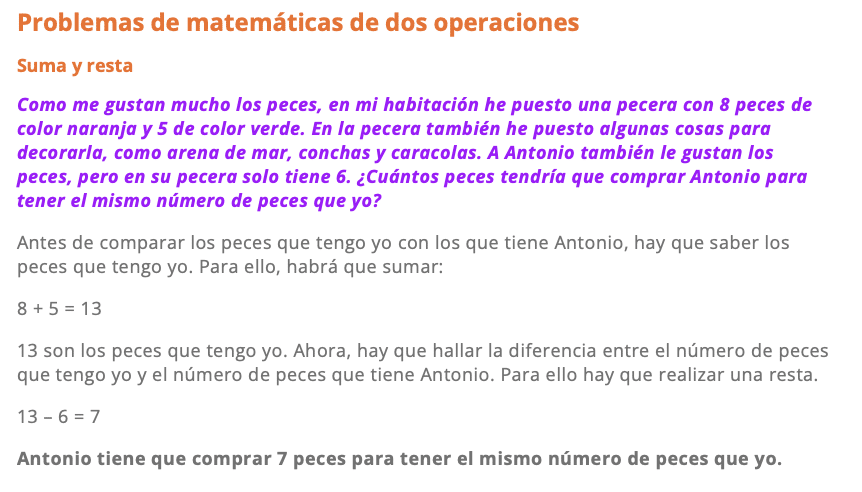 Problemas para 5º de Primaria