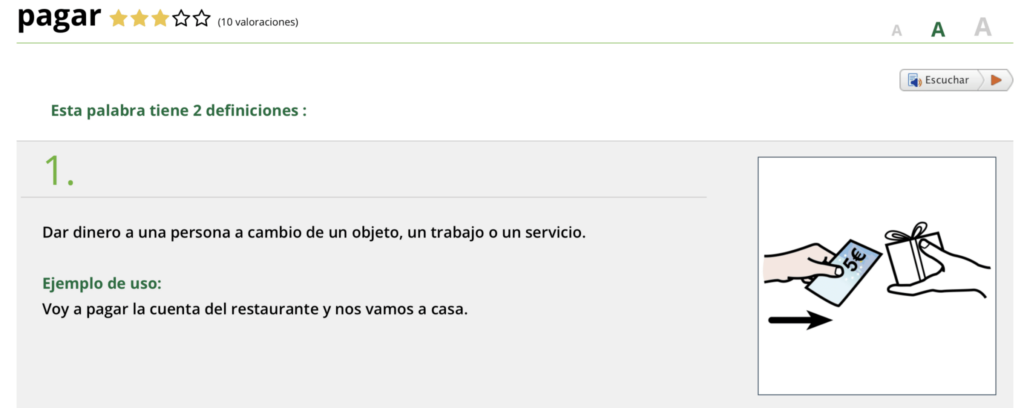 Diccionario fácil recursos DUA