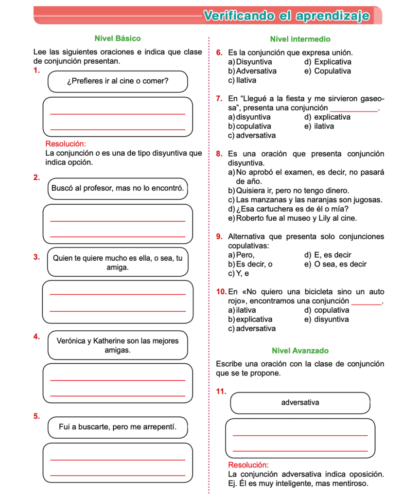 Recursos Conjunciones 2