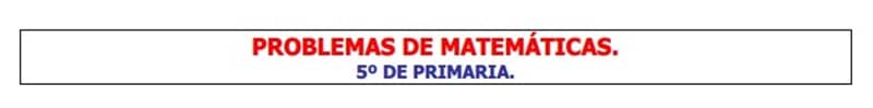 Recursos para trabajar problemas de Matemáticas en Primaria 