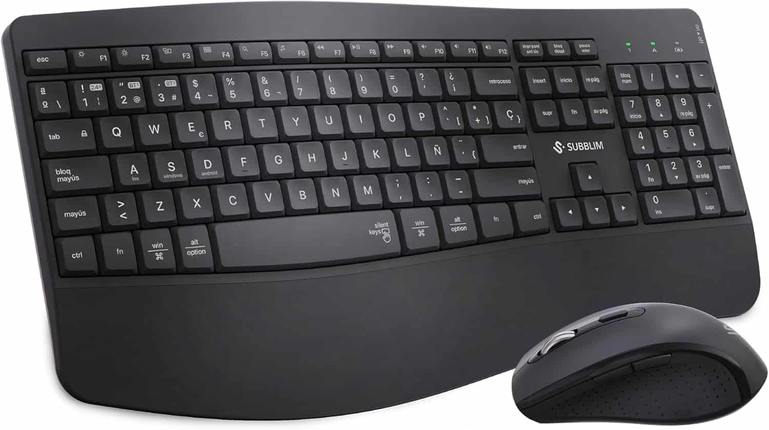 teclados ergonómicos Subblim combo