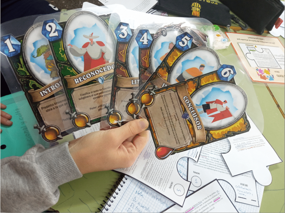 Comentarios de texto colaborativos y gamificados para aumentar la motivación