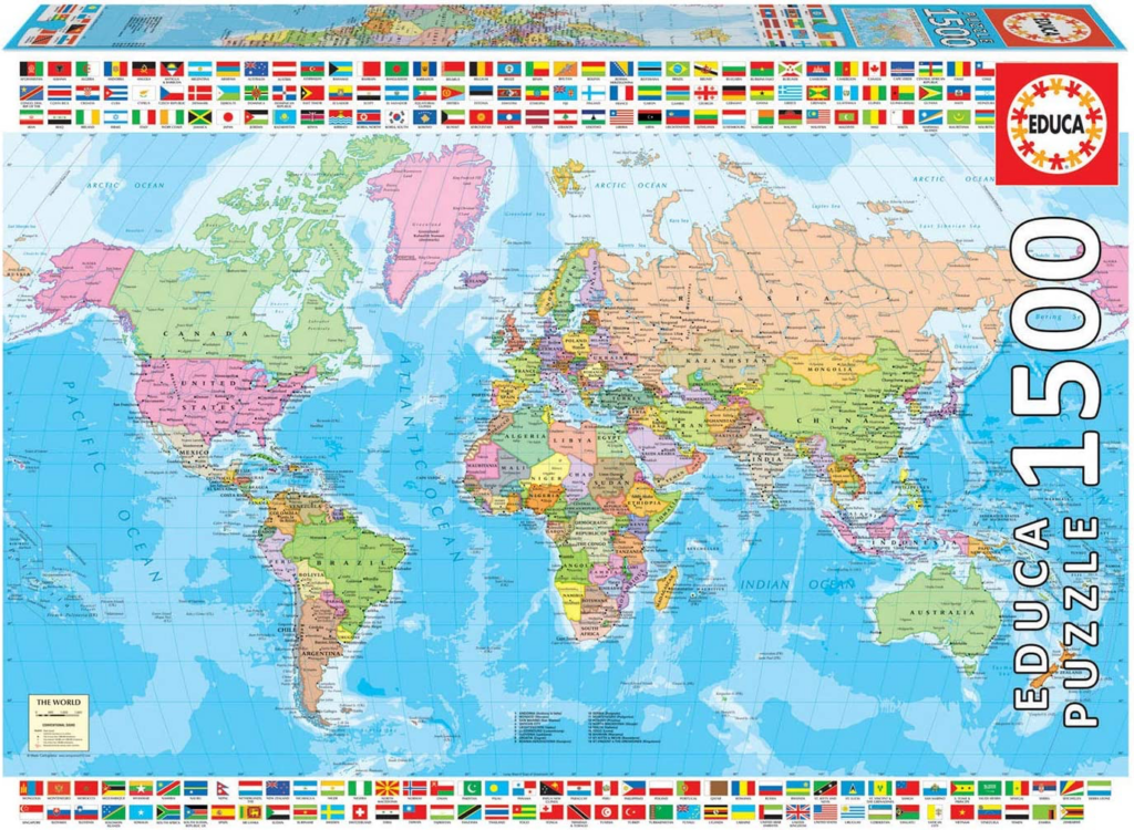 Mapa Político Del Mundo 