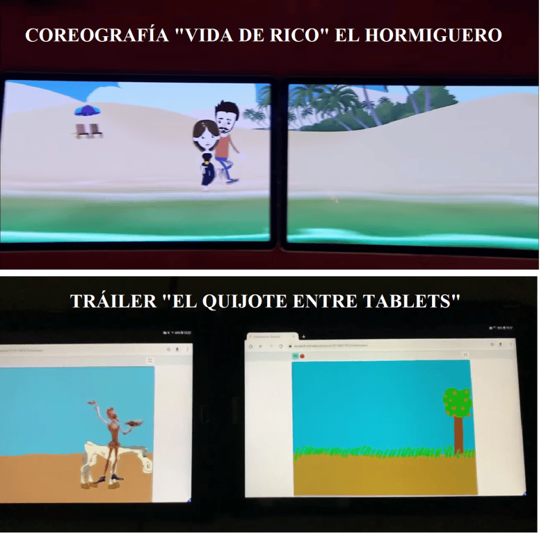 El Quiojote entre Tablets 1