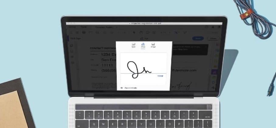 Adobe Acrobat formulario rellenable pdf