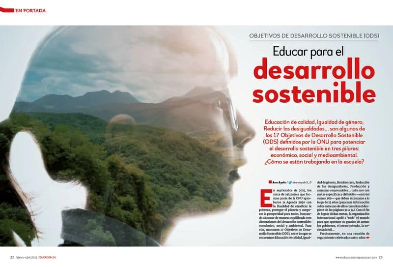 En portada. ODS revista EDUCACIÓN 3.0
