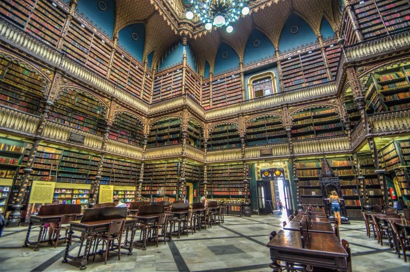 Real Gabinete Portugués de Lectura (Brasil)
bibliotecas más bonitas del mundo