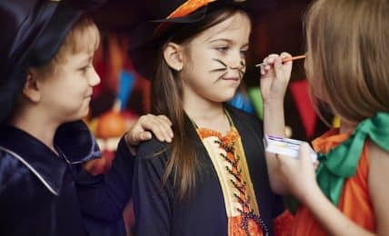 children love face painting games