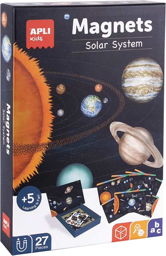 Juego magnético: El Sistema Solar 