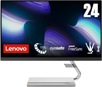 Lenovo Q24I-20, Monitores Ergonómicos Para La Productividad