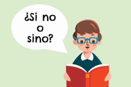 ¿sino o si no?