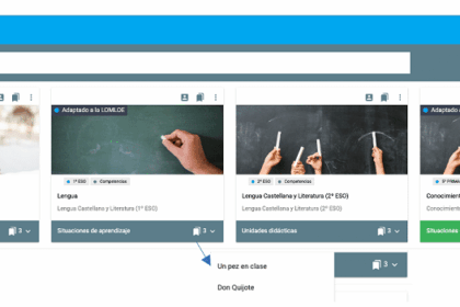 Plataforma de gestión escolar adaptada a la LOMLOE