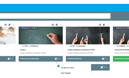 Plataforma de gestión escolar adaptada a la LOMLOE