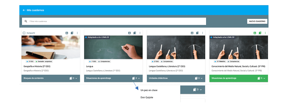 Plataforma De Gestión Escolar Adaptada A La Lomloe