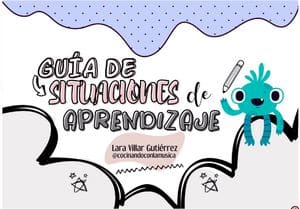 Guía de situaciones de aprendizaje