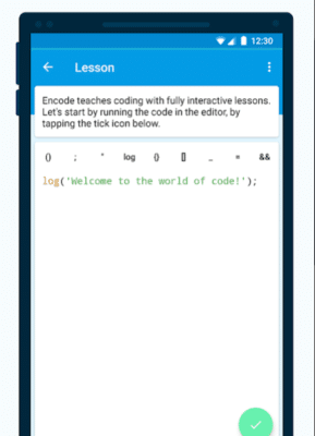 Encode: Learn to Code, APP para aprender a programar