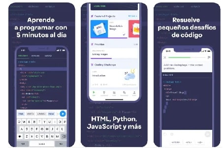 app para aprender a programar Mimo code