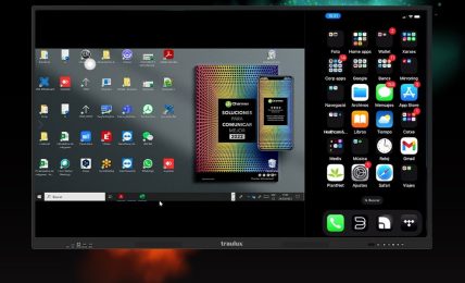 actualización monitores interactivos traulux tx90