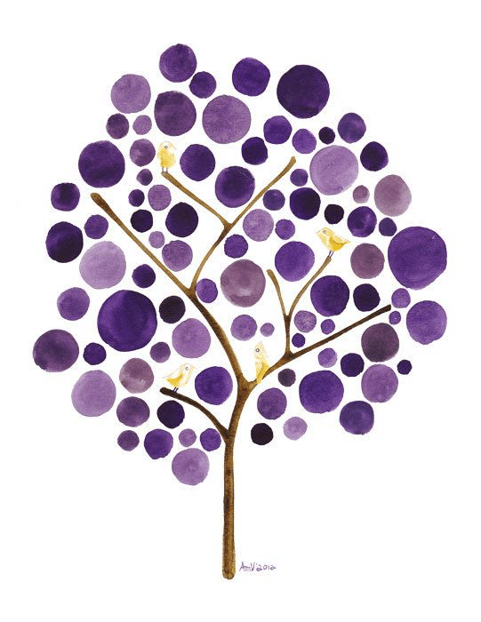 Reconstruir el árbol violeta