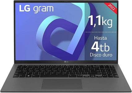 LG Gram 15Z90Q-G.AA75B - portátiles para docentes