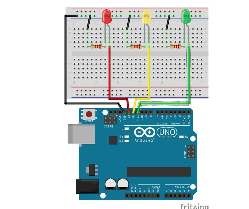 Proyecto Semáforo: Proyectos Basados En Arduino