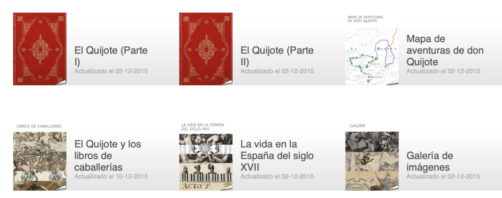 Quijote Interactivo En La Biblioteca Nacional