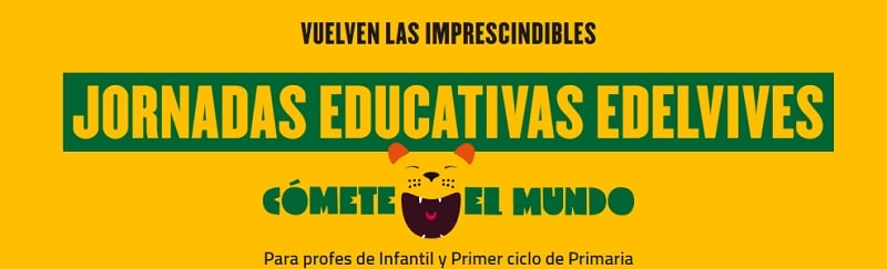 Jornadas educativas Edelvives mayo de 2023 