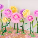 flores de papel caseras