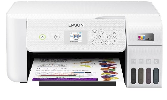 Epson Ecotank-Et2826: Impresoras Multifunción De Tinta