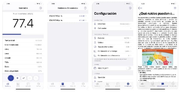 app NIOSH Sound Level Meter: medidores de ruido para el aula