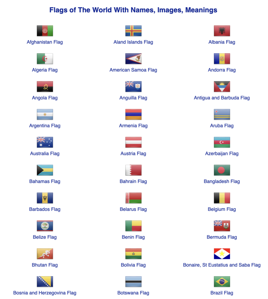 Flags World 