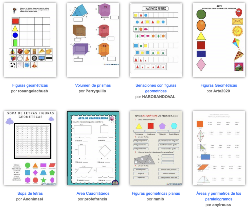 Formas geométricas, ¿cómo trabajarlas en el aula de Infantil?