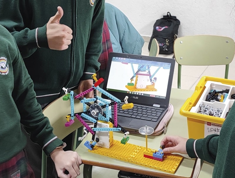 La Plataforma Robotix C360 En El Colegio Villa De Móstoles