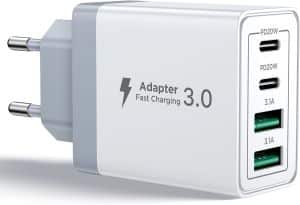 Cargador Aioneus  USB C carga rápida QC