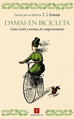 Damas en bicicleta 