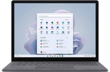 Microsoft Surface Laptop 5: portátiles ultrafinos