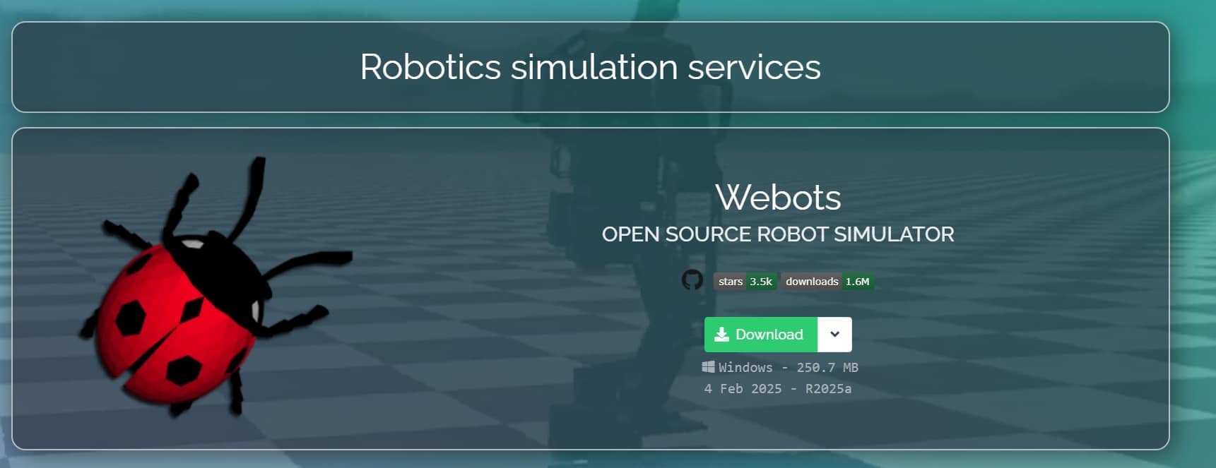 Webots-simuladores de robótica