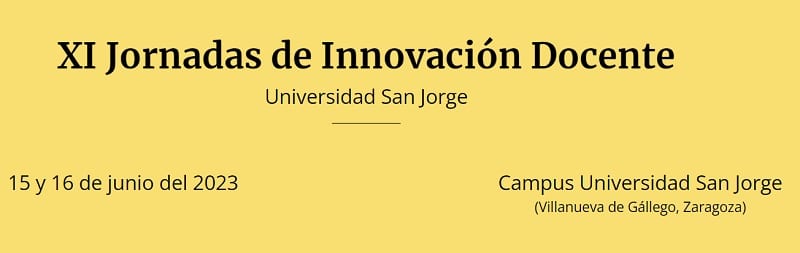 XI Jornadas de Innovación Docente 