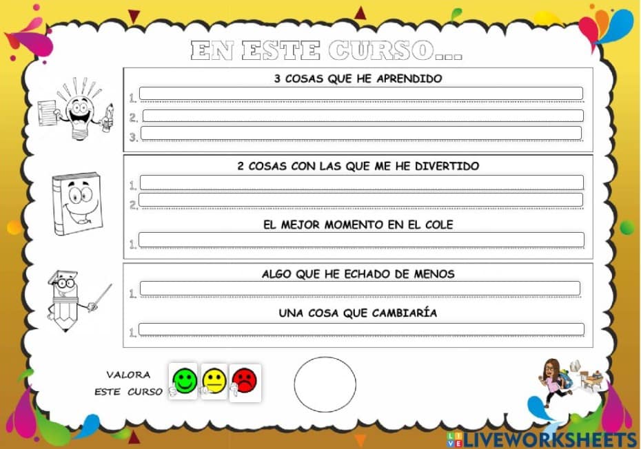 En este curso... final del curso