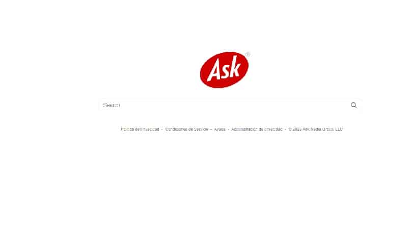 Ask, buscadores alternativos a Google