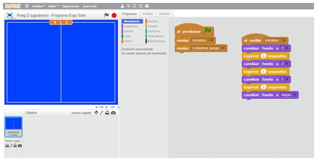 Pong, Juegos En Scratch