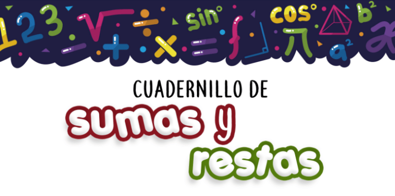 Fichas descargables para trabajar las sumas y las restas ...