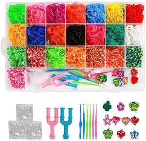 Kit de pulseras de goma.