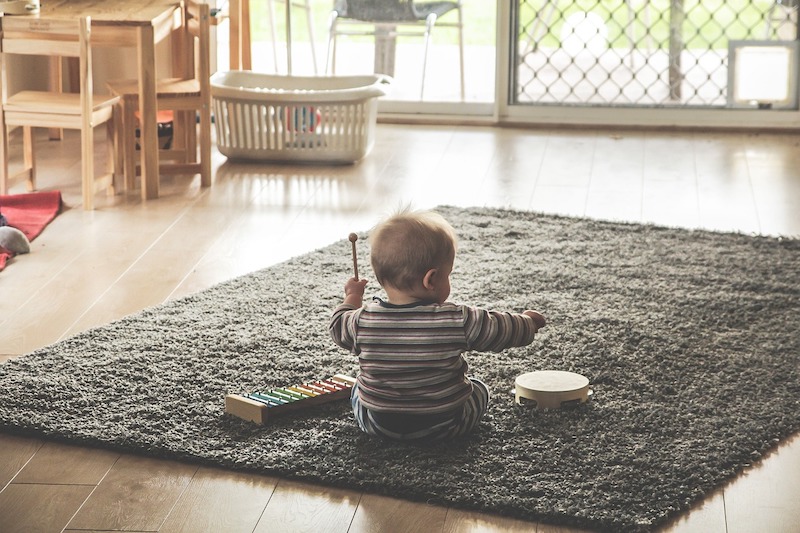Instrumentos musicales juegos sensoriales