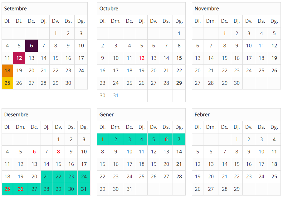 Calendario escolar 2023 cataluña